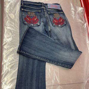 Rock and Republic Jeans New with Tags Size 27 Inseam 32 Flare Bottom